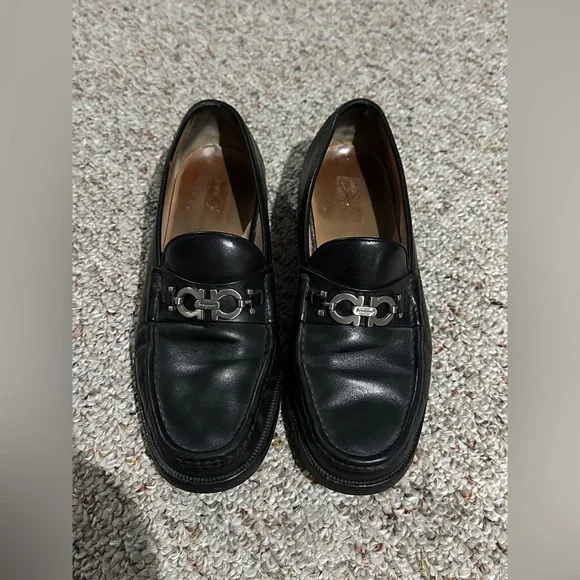 Salvatore Ferragamo | Shoes | Black Salvatore Ferragamo Mens  display picture 2